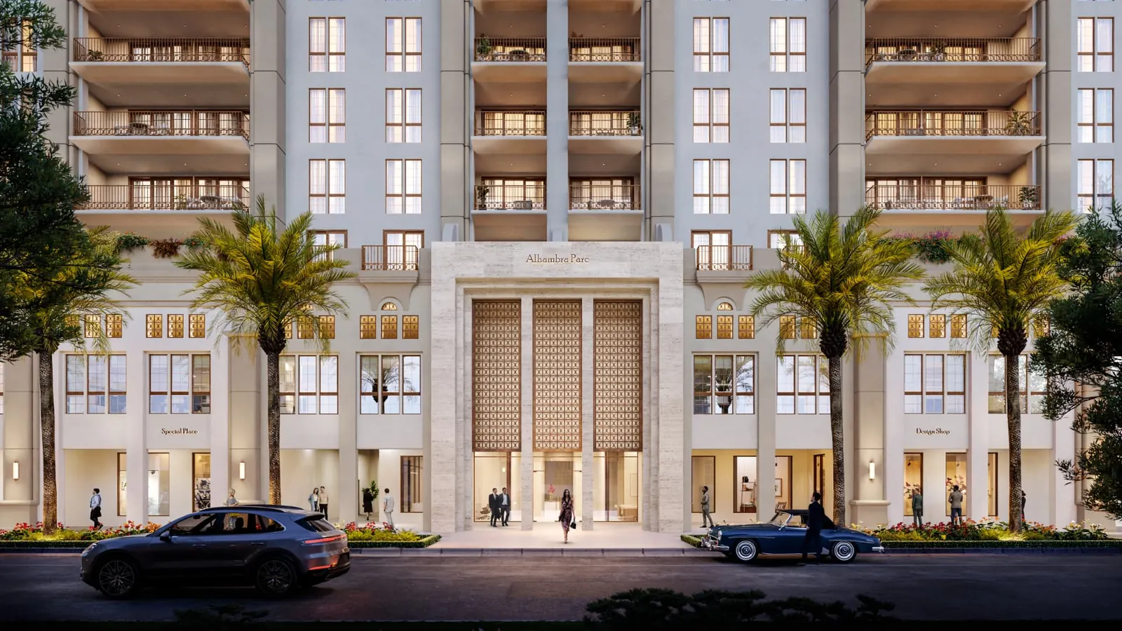 Artist conceptual rendering of Alhambra Parc