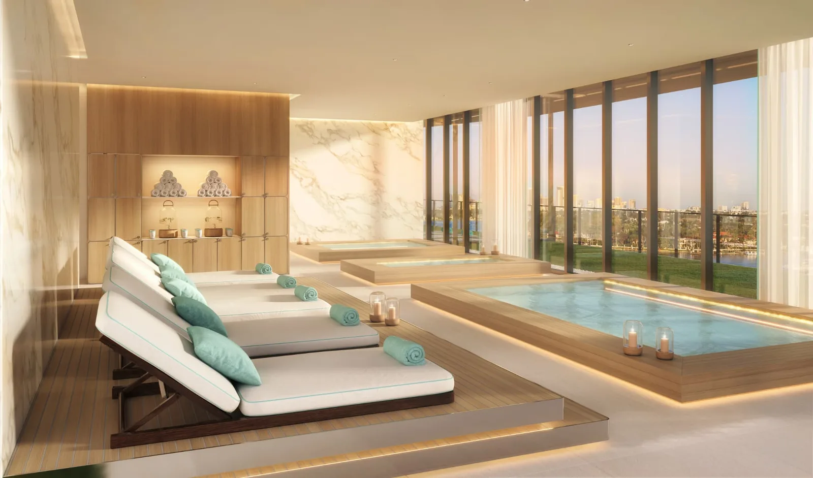 Artist conceptual rendering of Riva Residenze