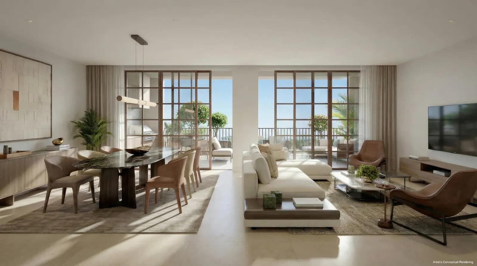 Artist conceptual rendering of Alhambra Parc